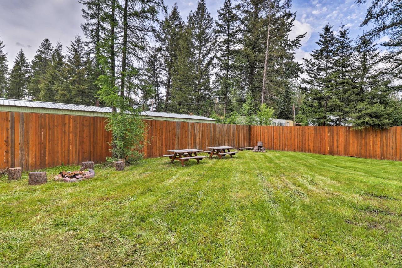 Hungry Horse Cabin Deck, Fire Pit, Near Glacier! Exterior photo